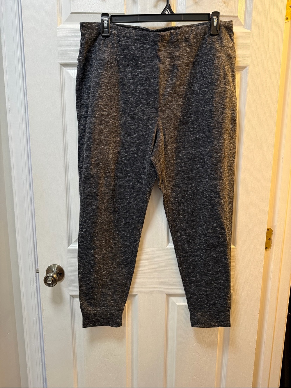 Athletic Works Dark Gray Heather Jogger Pants